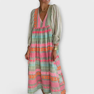 Diana™ | Colourful A-line Dress