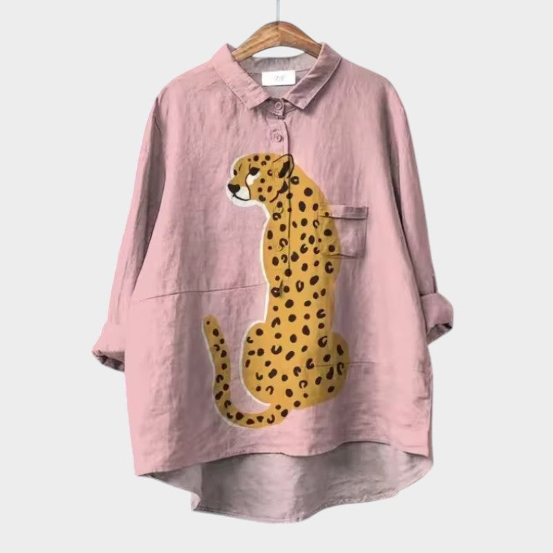 TALLIE™ - Relaxed Printed Blouse