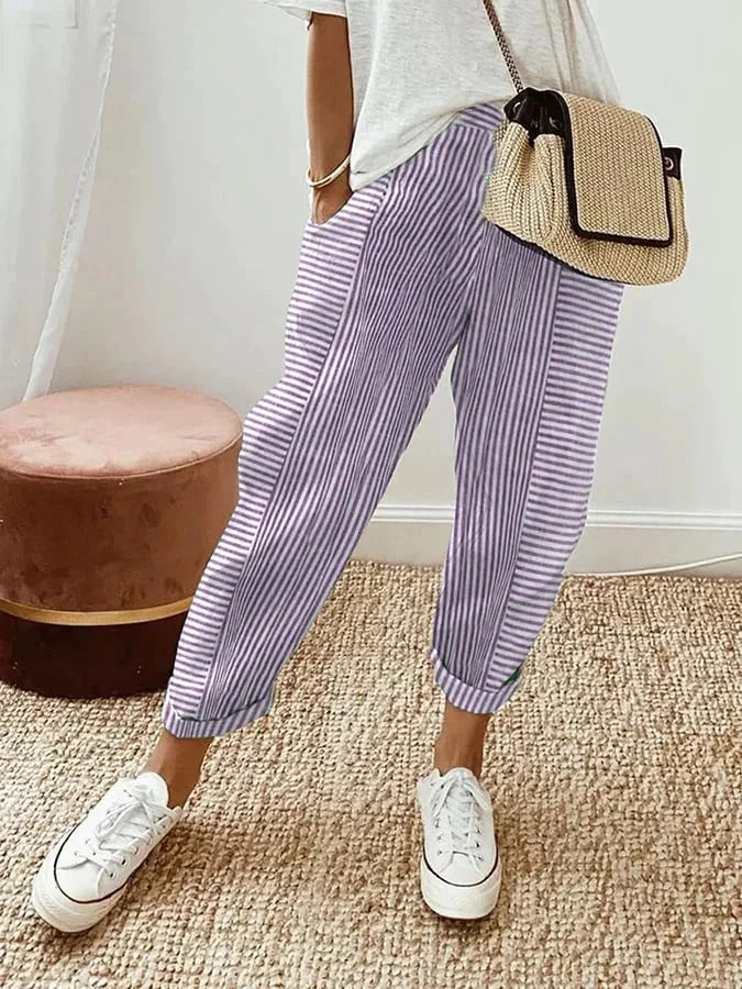 AMYNELLE - LIGHT FLATTERING PANTS