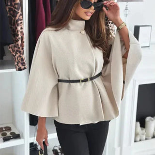 GAMORA™ - Stylish High Neck Cape Jacket
