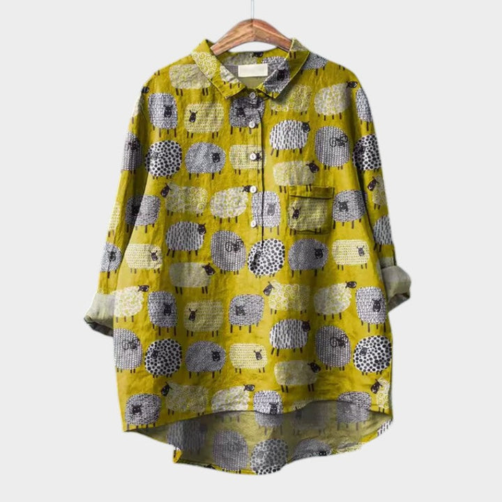 TALLIE™ - Relaxed Printed Blouse