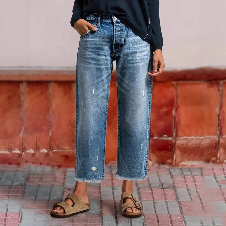 DALIA | Retro Straight-Leg Jeans for Women