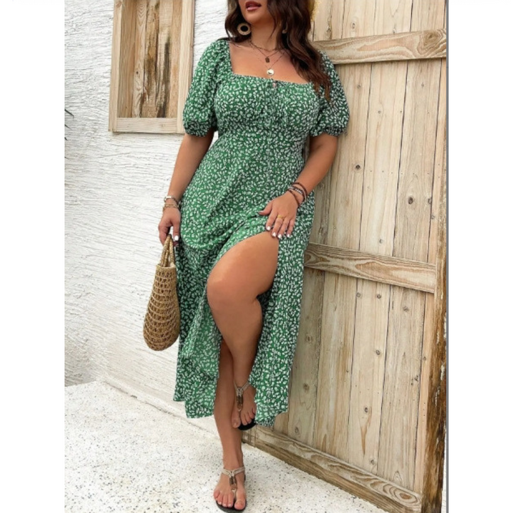 AVENNA™ - Comfy Elegant Summer Slit Dress